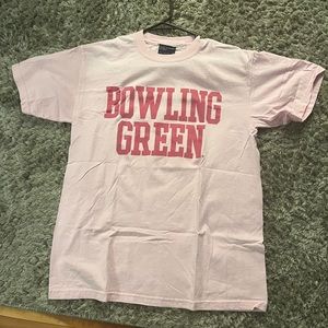 Pink Bowling Green MV Sport T-Shirt Mens Size Medium